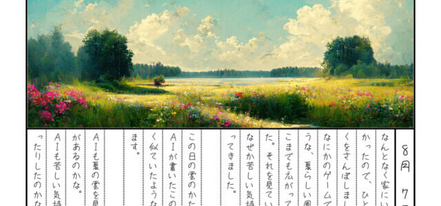 PC向けAIノベルゲーム『ぼくとAIのなつやすみ』がフリーゲームで登場 PC向けAIノベルゲーム『ぼくとAIのなつやすみ』がフリーゲームで登場